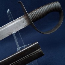 British 18th Century Naval Cutlass, With 19th Century Conversion 9